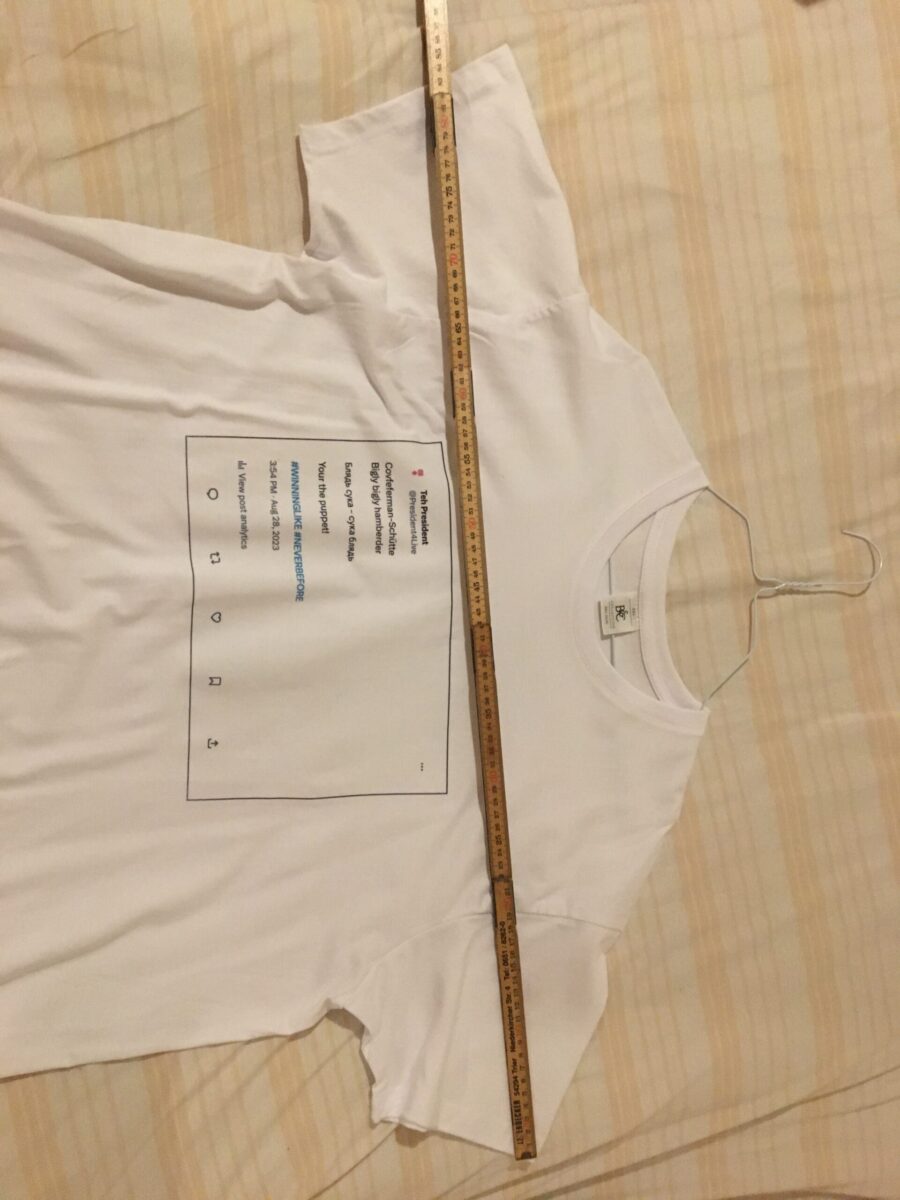 T-Shirt, Baumwolle, mit Aufdruck – Bild 4