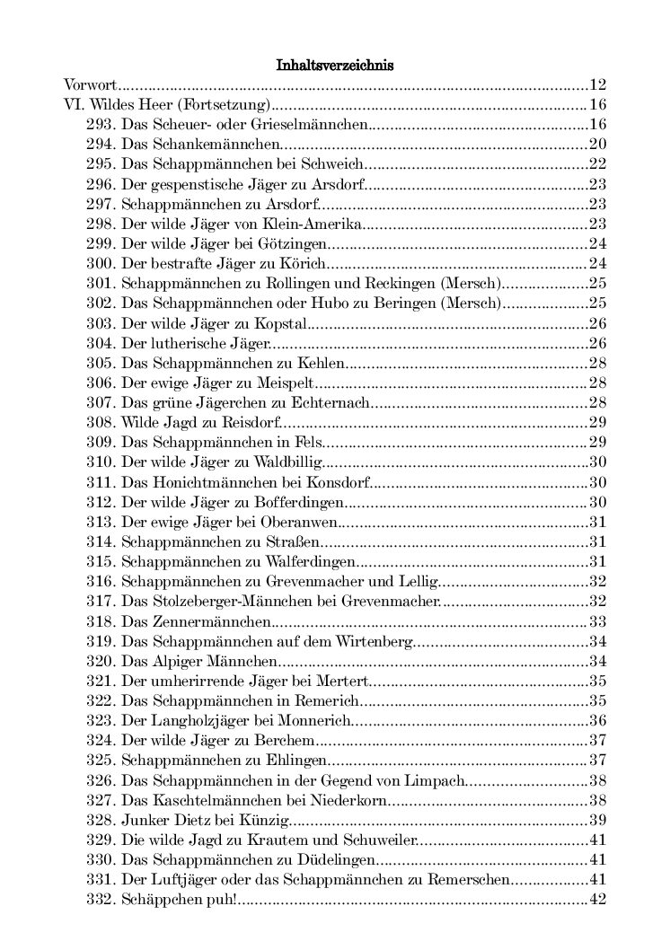 Nicolas Gredt: Sagenschatz des Luxemburger Landes, Band II von IV, Sagen Nr. 293 - 613 – Bild 3