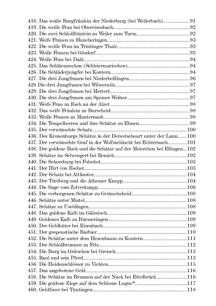 Nicolas Gredt: Sagenschatz des Luxemburger Landes, Band II von IV, Sagen Nr. 293 - 613 – Bild 6