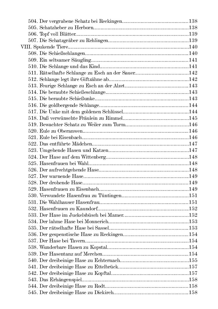 Nicolas Gredt: Sagenschatz des Luxemburger Landes, Band II von IV, Sagen Nr. 293 - 613 – Bild 8