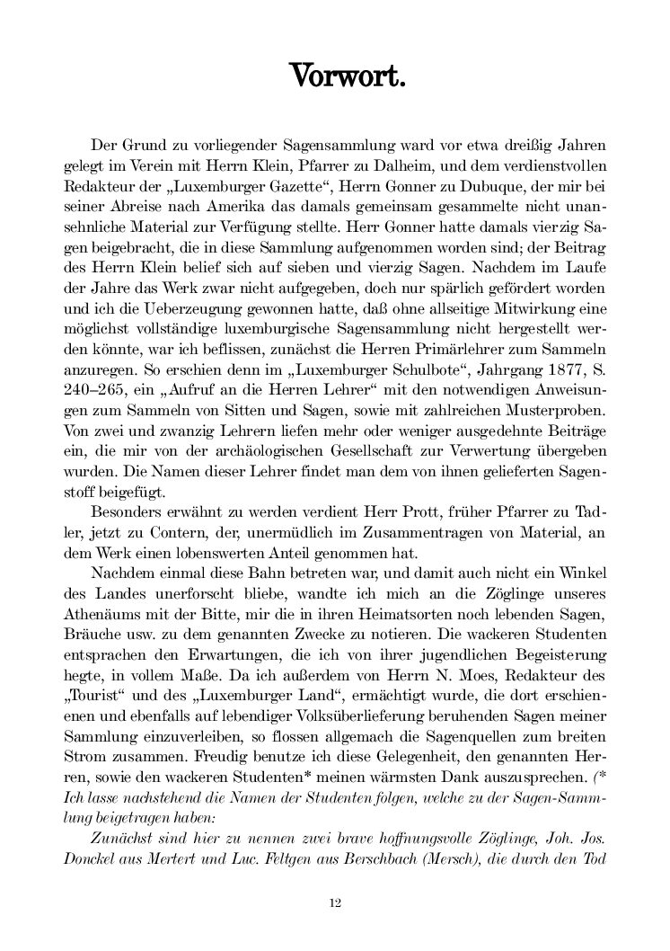 Nicolas Gredt: Sagenschatz des Luxemburger Landes, Band II von IV, Sagen Nr. 293 - 613 – Bild 11