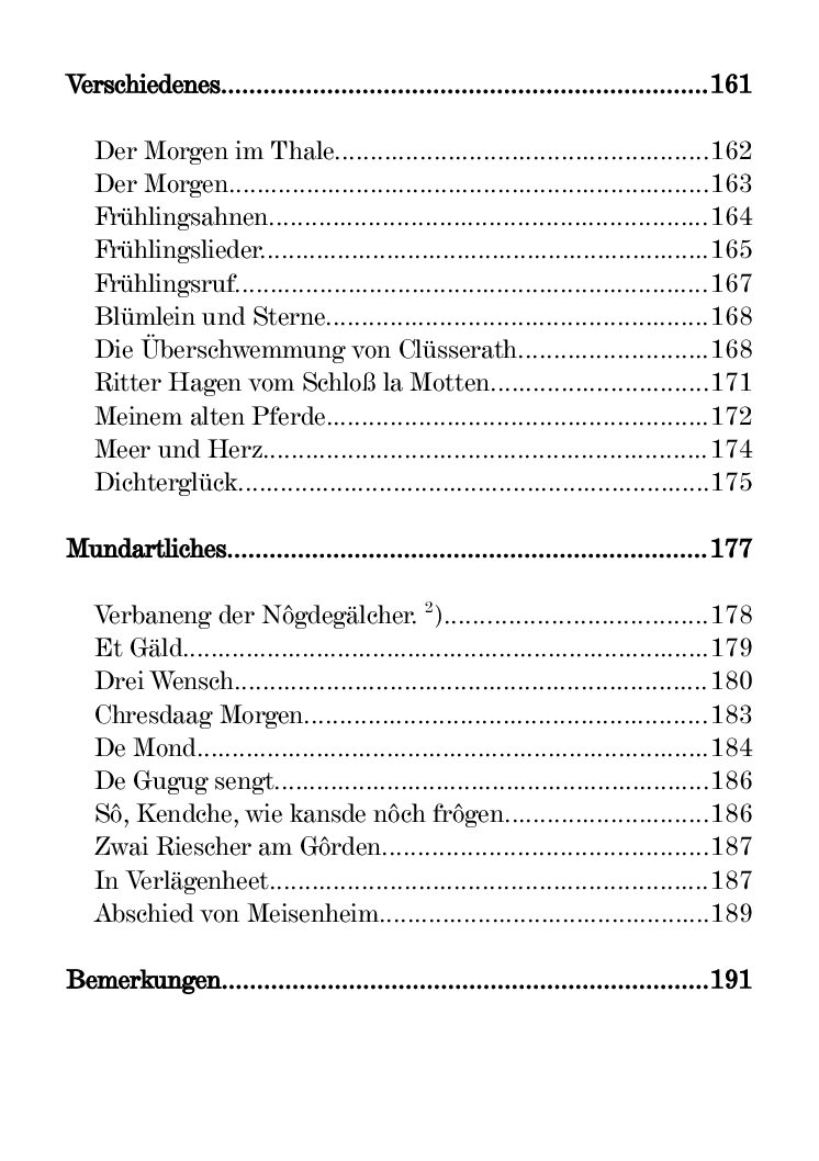 Eifelsagen, Lieder und Gedichte – Bild 6