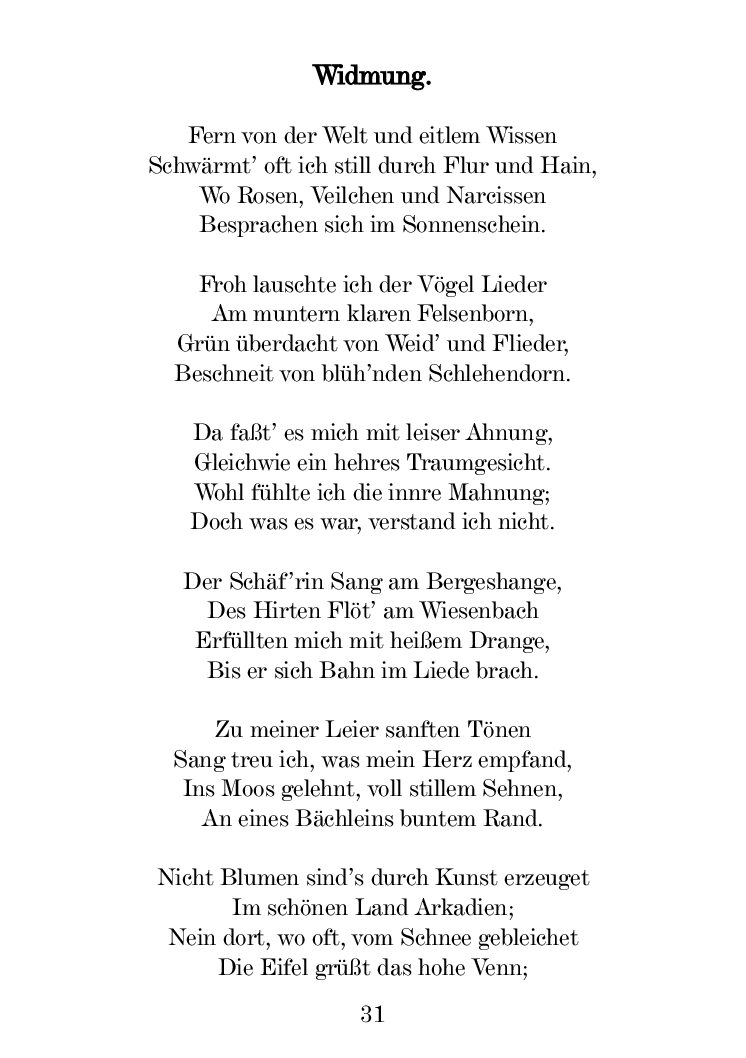 Eifelsagen, Lieder und Gedichte – Bild 7