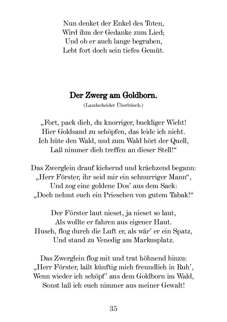 Eifelsagen, Lieder und Gedichte – Bild 10